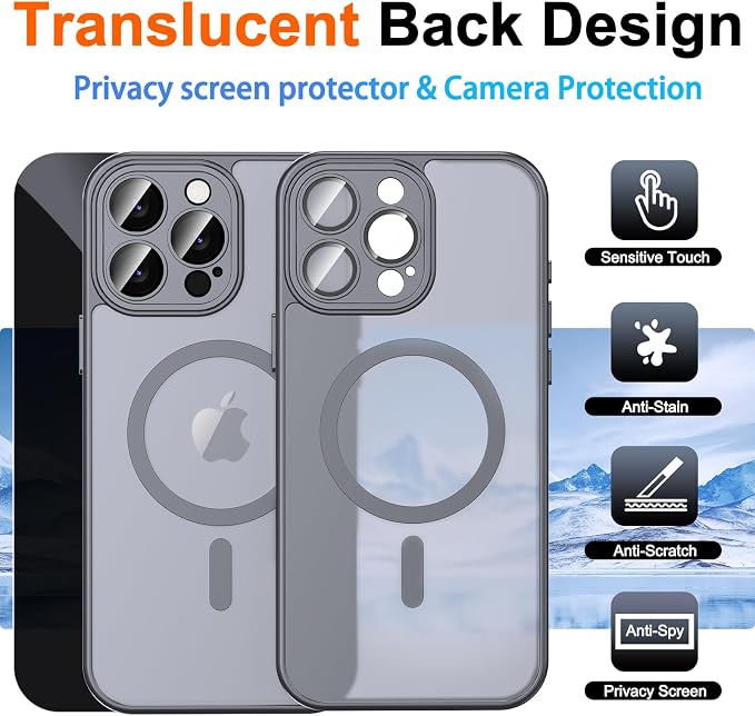 Magnetic for iPhone 15 Pro Max Case - Image 2
