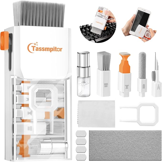 Tassmpitor Laptop Cleaning Kit, All in 1 Keyboard Cleaning kit by Tassmpitor