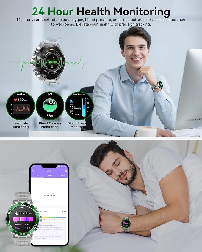 SOUYIE Military Rugged Smart Watch - Image 6