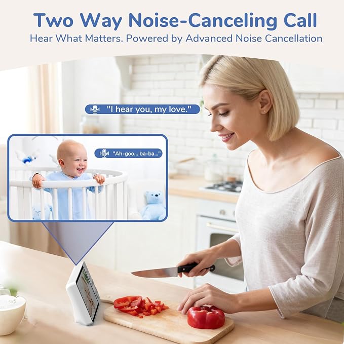 2026 1080P No WiFi Video Baby Monitor, HD Night Vision, Two-Way Talk, - Image 5