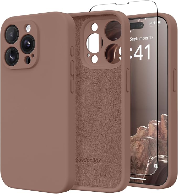 Magnetic for iPhone 15 Pro Max Case, Compatible by SUYDANBOX