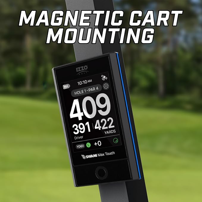 Izzo Swami Max Touch Golf GPS Rangefinder - Image 3