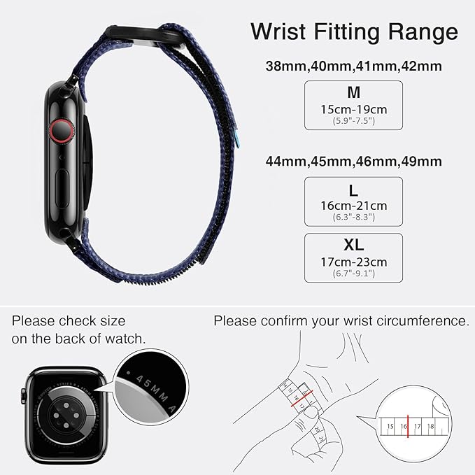 Nereides Compatible with Apple Watch Series 11 Band Series - Image 5