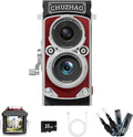 CHUZHAO Vintage Mini Digital Camera, Portable TLR Style Retro Point and Shoot by Joytrip