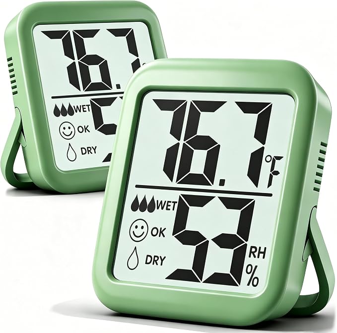 Antonki 2 Pack Room Thermometer by Antonki