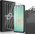 4+4 Pack for Samsung Galaxy A26 5G Screen Protector & Phone Camera Lens by SOMINGUIZN
