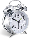 Peakeep 4 inches Twin Bell Loud Alarm Clock by PEAKEEP