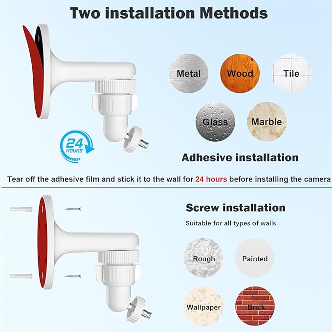 2Pack Adjustable Wall Mount for Arlo Pro, Arlo Pro 2/3/4, Arlo Ultra & - Image 3