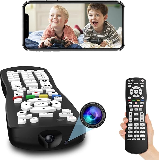 TV Remote Camera 2 in 1 Use WiFi HD 1080P Hidden Camera TV Remote Spy Camera by Unknown