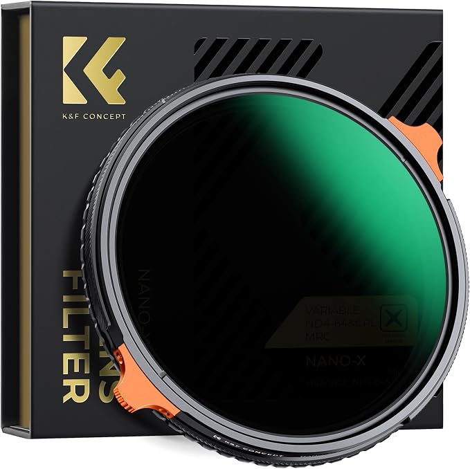 K&F CONCEPT 72mm ND4-64 ND Lens Filter Variable & CPL Polarizers Filter 2-in-1 by KFCONCEPT