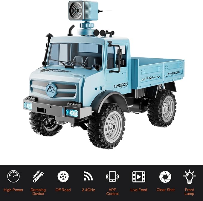 1:16 Scale Remote Control Trucks, 2.4GHz RC Car - Image 3