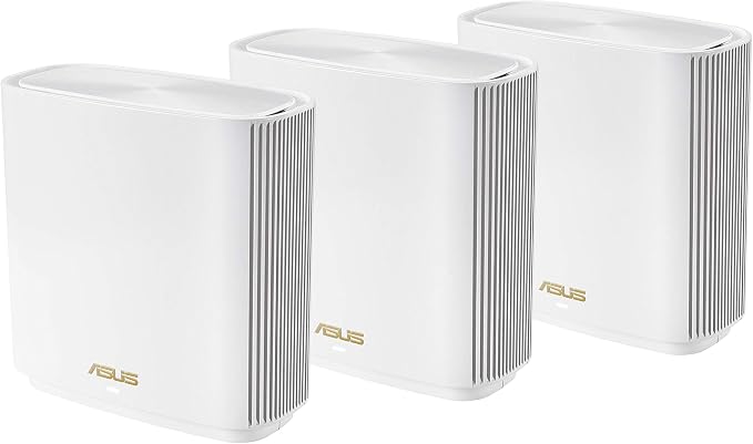 ASUS ZenWiFi Whole-Home Tri-band Mesh WiFi 6E System, Coverage up to 7 by Amazon+Renewed