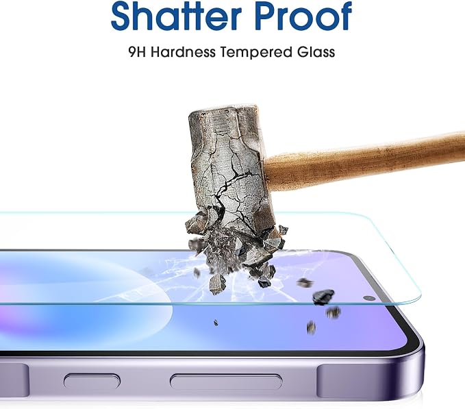 amFilm Auto-Alignment OneTouch for Samsung Galaxy A57 5G 6.7" Screen Protector - Image 4