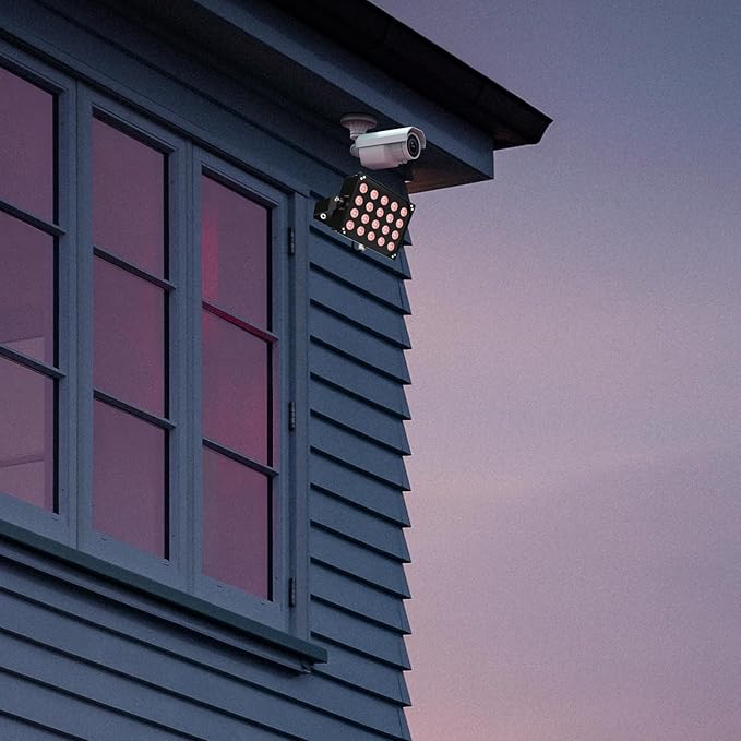 Univivi IR Illuminators 20 LEDs 850nm Long Range Illuminator 90 Degree Wide - Image 5