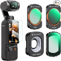 K&F CONCEPT FSD01 Magnetic Wide Angle Lens & Effect & ND & CPL Filter Set by KFCONCEPT