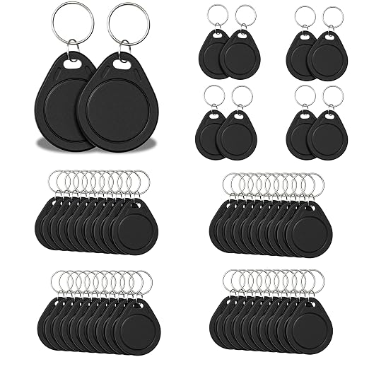20pcs T5577 RFID Keyfobs 125kHz Writable T5577 Key Tags Proximity ID Card Token by BABIQT