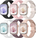 6 Pack Sport Bands Compatible by HEARTBOOM