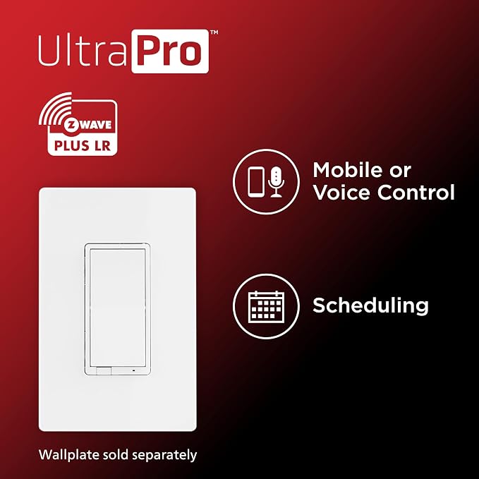 UltraPro Z-Wave Plus Long Range in-Wall Smart Dimmer - Image 5