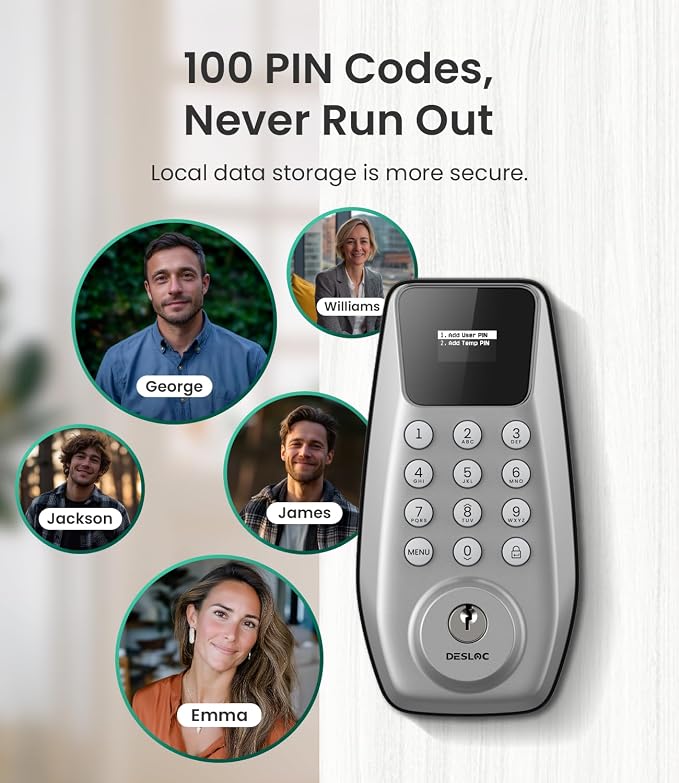 DESLOC C100 Keyless Entry Door Lock - Image 3