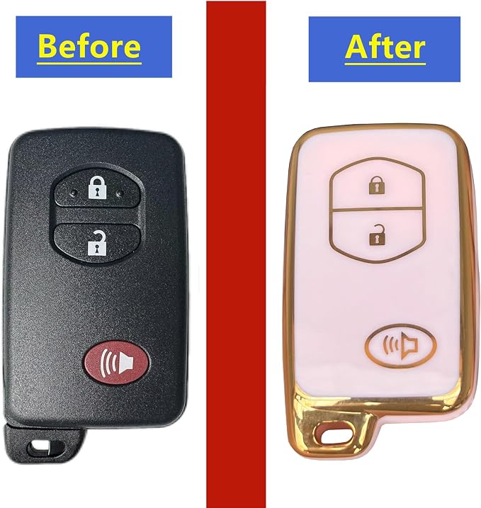 for Toyota Camry Avalon Corolla Highlander Prius RAV4 Venza Key Fob Cover - Image 4