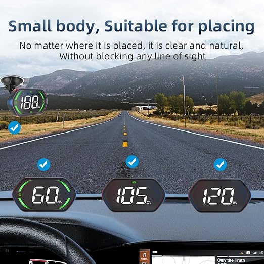 Universal GPS Speedometer HUD for Cars - Image 5