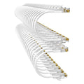 Cat6a Patch Cables 1ft Slim, Cat6 Ethernet Patch Cable Pure Copper, Flexible by 10Gsupxsel