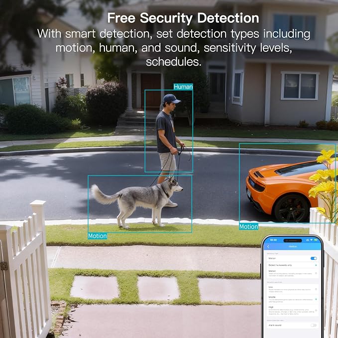VIMTAG 4MP Security Camera, 2.4G/5G Outdoor Indoor Cameras - Image 7