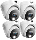 Night Owl Add On Wired 2K HD Indoor/Outdoor Deterrence Dome Cameras by NightOwl