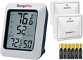 TempPro TP60-2 Digital Hygrometer Indoor Outdoor Thermometer Wireless by TempPro