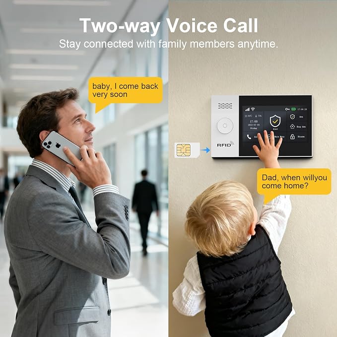 Alarm System for Home Security, Door Window Sensors, Motion Sensors, APP Control - Image 6