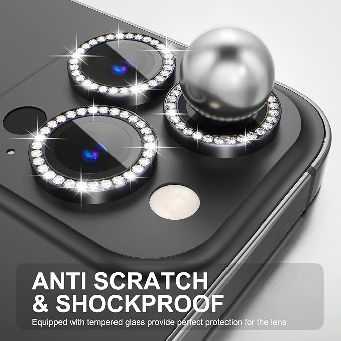 Choiche Compatible for iPhone 14 Pro/iPhone 14 Pro Max Camera Lens Protector - Image 3