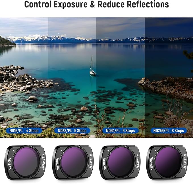 NEEWER Magnetic ND/CPL Filter Set Compatible - Image 5
