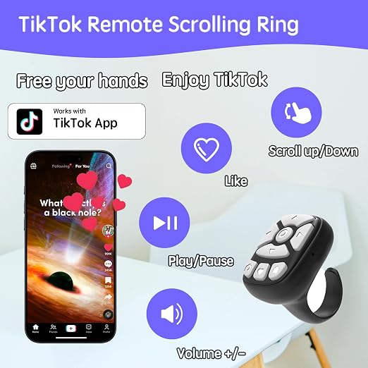 Novzix TikTok Scrolling Ring for iPhone - Image 3