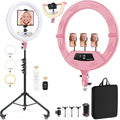 22" Foldable Ring Light with Stand by MACTREM