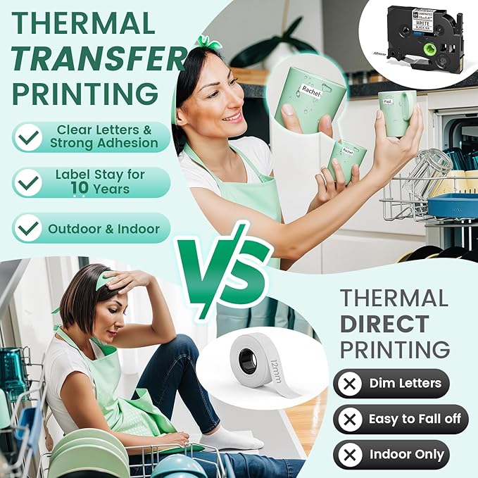 Vixic Label Maker, D210S Label Maker Machine - Image 4