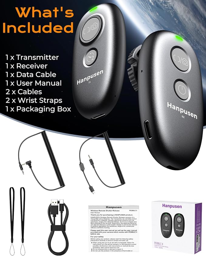 for Fujifilm Camera Rechargeable Remote Shutter Release - Image 9