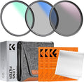 K&F Concept 55mm UV/CPL/ND Lens Filter Kit-18 Multi-Layer Coatings, UV Filter + by KFCONCEPT