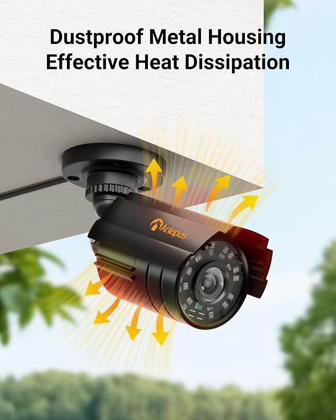 Anlapus 4-Pack 1080P Security Cameras - Image 8