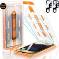 MRGLAS 2+2 Packs for Samsung Galaxy S25 Ultra Screen Protector 6.9'' by MRGLAS