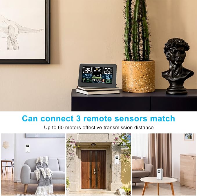 Weather Station Wireless Indoor Outdoor, Thermometer Wireless - Image 8