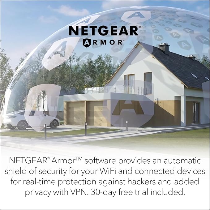 NETGEAR Orbi Whole Home Tri-Band WiFi 6 Mesh Network System – Router - Image 8