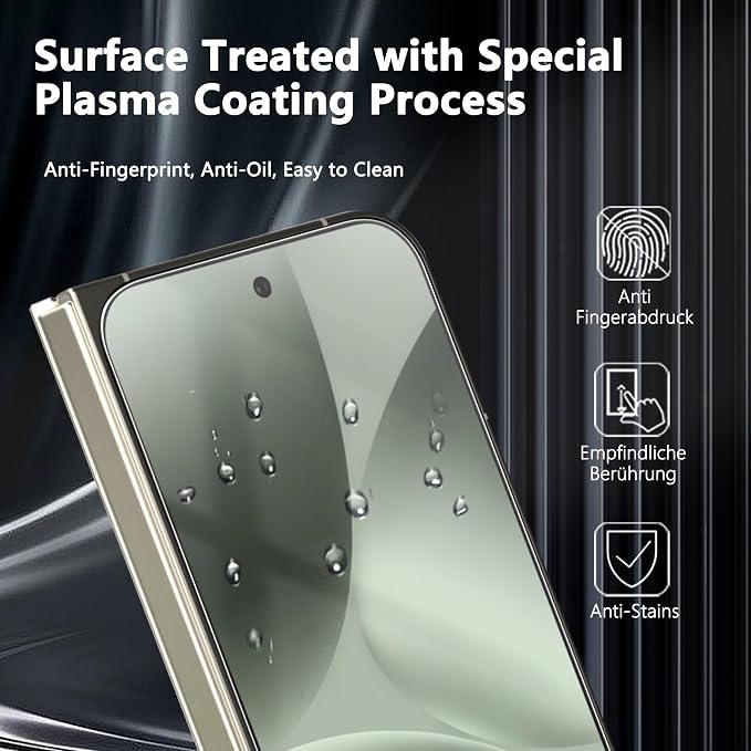 3+2 Pack for Google Pixel 10 Pro Fold Screen Protector, Tempered Glass + Camera - Image 6