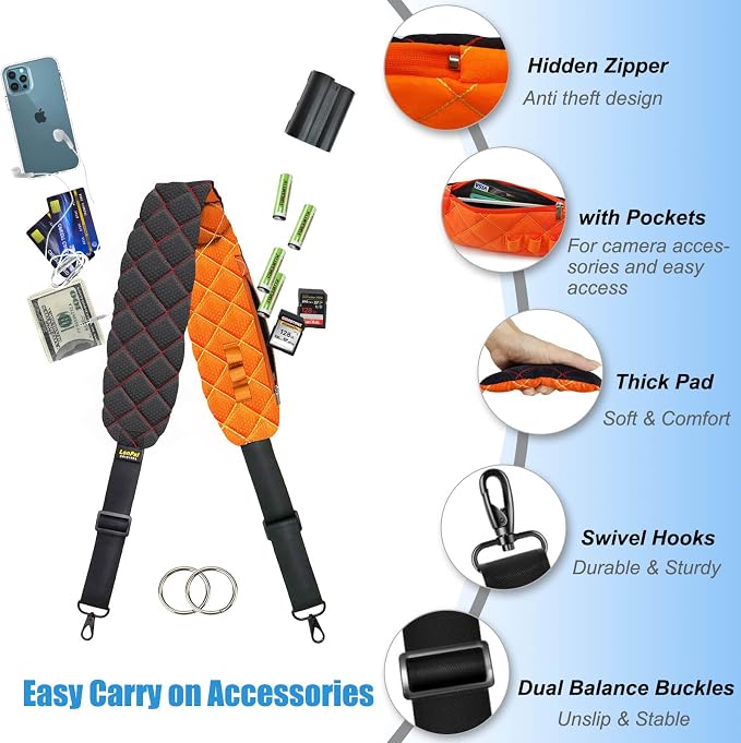 Ultra Comfortable Camera Strap - Image 2