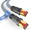 Snowkids Cat 8 Ethernet Cable 6.6 FT, Braided Heavy Duty High Speed Shielded by Snowkids
