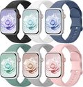 6 Pack Sport Bands Compatible by HEARTBOOM