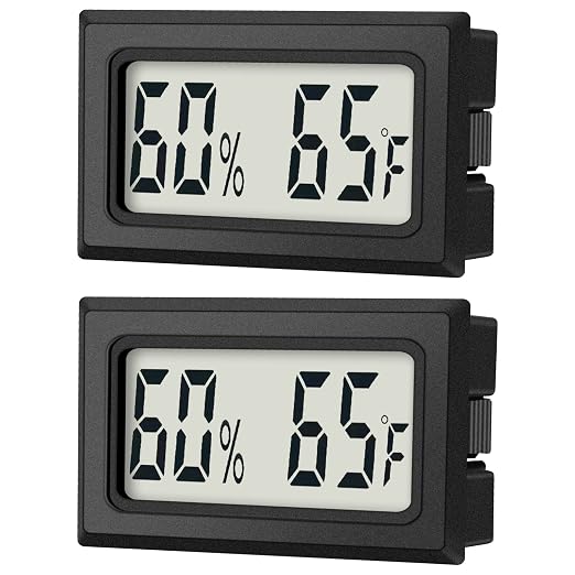 Mini Digital Thermometer 2-Pack Hygrometer Indoor Humidity Monitor Temperature - Image 7