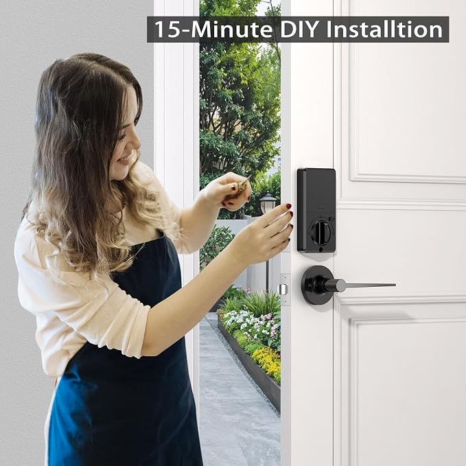 keyless Entry Door Lock deadbolt - Image 7