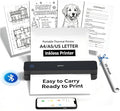 iDPRT MT610 Portable Thermal Printer, 203DPI Mobile-Travel-Printers, by iDPRT