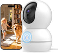 Noorio Security Camera 2K, Baby Monitor Dog Camera 360-degree by Noorio