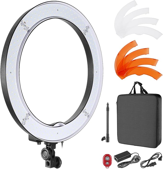 Neewer 18-Inch Ring Light, 55W Dimmable 5500K Light by Neewer